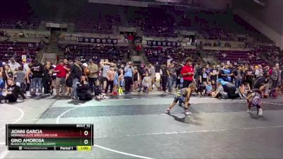 52-57 lbs Round 1 - Gino Amorosa, Black Fox Wrestling Academy vs Jionni Garcia, Nebraska Elite Wrestling Club