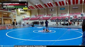 56-58 lbs Round 4 - Alessandro Calderon, ET Wrestling vs Axel Robinson, Tech Fall Wrestling Club