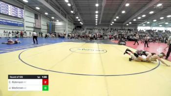 160 lbs Round Of 128 - Carson Robinson, NC vs Joel Workman, AE