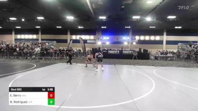 126 lbs Round Of 128 - Eli Berry, USA Gold WC vs Brennen Rodriguez, LV Bears WC