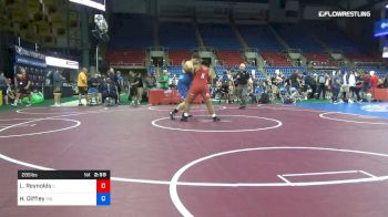 285 lbs Rnd Of 32 - Lloyd Reynolds, Illinois vs Harrison Diffley, Missouri