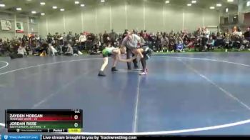 105 lbs Round 1 (6 Team) - Zayden Morgan, Tennessee White vs Jordan Risse, South Dakota Lightning