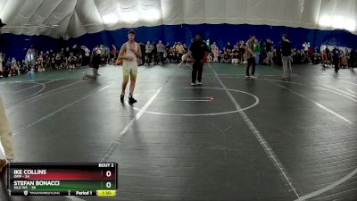 130 lbs Round 2 (3 Team) - Stefan Bonacci, Silo WC vs Ike Collins, OMP