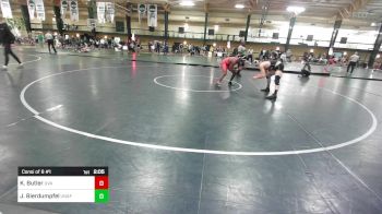 141 lbs Consi Of 8 #1 - Kyren Butler, Virginia - UNATT vs Justin Bierdumpfel, Unaffiliated