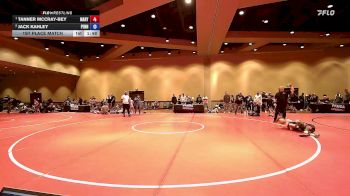 82 lbs 1st Place Match - Tanner McCray-Bey, Maryland vs JACK KAHLEY, Pennsylvania