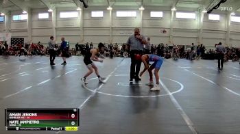 105 lbs Round 2 (10 Team) - Amari Jenkins, Rambler WC vs Nate Iampietro, SHWA