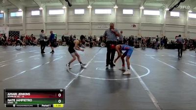 105 lbs Round 2 (10 Team) - Amari Jenkins, Rambler WC vs Nate Iampietro, SHWA