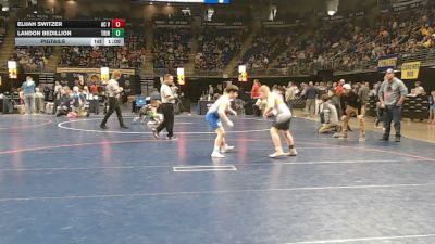 120 lbs Pigtails - Elijah Switzer, AC Valley vs Landon Bedillion, Trinity