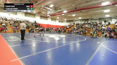 175 lbs Consolation - David Jean, Winnisquam vs Caelum Forgy, Kingswood
