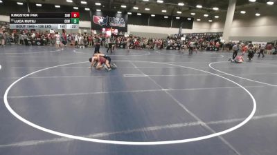 138 lbs Cons. Sub-rd Of 16 - Luca Rutili, Cory Clark Wrestling vs Kingston Pak, Stillwater Area Wrestling