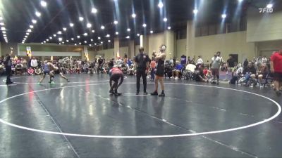 132 lbs Round 5 (6 Team) - Landon Caviness, Black Hive #3 vs Shantorian Walker, Mississippi WC