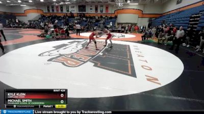 157 lbs Cons. Round 4 - Kyle Klein, Cortland State vs Michael Smith, Milwaukee School Of Engineering