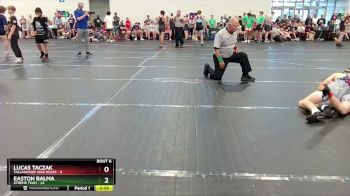 100 lbs Round 2 (6 Team) - Lucas Taczak, Tallahassee War Noles vs Easton Balma, Xtreme Team