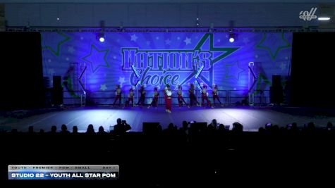 Studio 22 - Youth All Star Pom [2025 Youth - Premier - Pom - Small Day 1] 2025 Nation's Choice Dance Grand Championship & Cheer Showdown