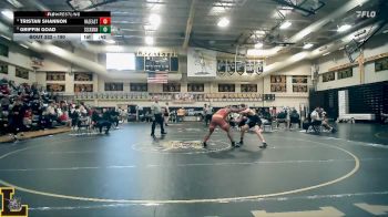 190 lbs Cons. Round 2 - Griffin Goad, Seckman vs Tristan Shannon, Hazelwood East