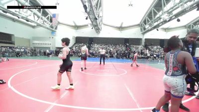 200-J lbs Rr Rnd 1 - Brayden Hinrichsen, Upper Township vs Benjamin Fennell, Mansfield Youth Wrestling