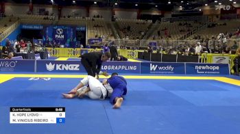 KJETIL HOPE LYDVO vs MARCUS VINICIUS RIBEIRO DE SIQUE 2024 Pan Jiu Jitsu IBJJF Championship