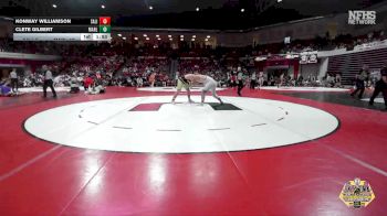 285 lbs Semifinals (8 Team) - Konway Williamson, SALINA vs Clete Gilbert, MARLOW