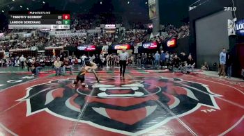 Champ. Round 1 - Timothy Schmidt, Lincoln County (Eureka) vs Landon Serevaag, Florence-Carlton