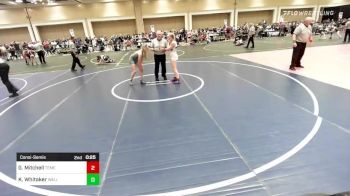 101 lbs Consolation - Athea Valenzuela, Valiant College Prep vs Jaelle Cortez, Gilroy Hawks