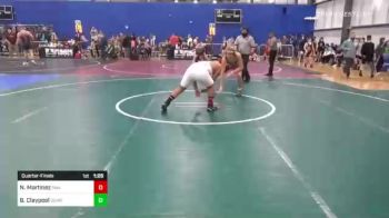 160 lbs Quarterfinal - Niko Martinez, Paw Paw vs Bryce Claypool, Demolition