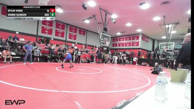 126 lbs Consi Of 16 #2 - Dylin Vang, Tulsa Union vs Owen Oleson, Checotah