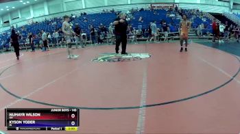 145 lbs Cons. Round 2 - Numayr Wilson, OH vs Kyson Yoder, IN