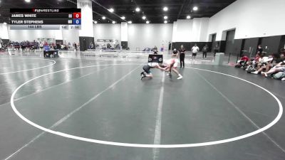 144 lbs James White, South Carolina vs Tyler Stephens, Maryland