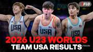 USA Wrestling Results At The 2026 U23 World Championships