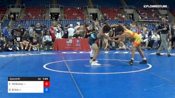 120 lbs Cons 8 #1 - Evan Holloway, Virginia vs Garrett Grice, Nebraska