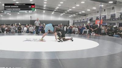 285 lbs Quarters - Jakari Johnson, Lake Gibson Braves vs Canon Bronson