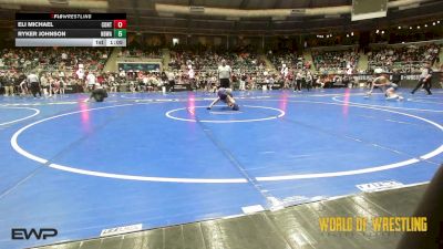 67 lbs Round Of 32 - Eli Michael, Contender Wrestling Academy vs Ryker Johnson, NBWA