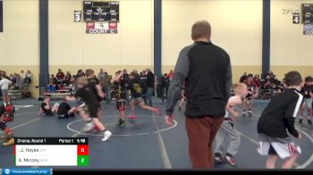 95 lbs Champ. Round 1 - Jeremiah Hayes, Warrior Wrestling vs Adrain Mincey, S.O.A.R.R. Elite Wrestling