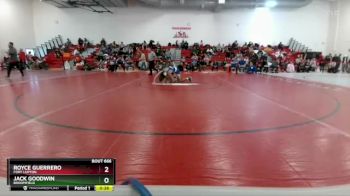 144 lbs Cons. Round 5 - Royce Guerrero, Fort Lupton vs Jack Goodwin, Broomfield