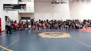 120 lbs Cons. Round 4 - Chloe Sparks, Uintah vs Riah Tingey, Maple Mountain