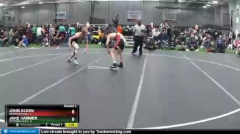 126 lbs Round 2 (8 Team) - Jake Hammer, Wyoming Gold vs John Alden, Nebraska Red