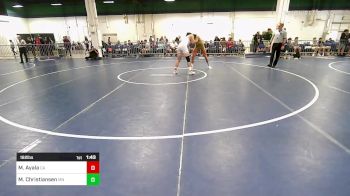 182 lbs Consi Of 32 #1 - Mark Ayala, CA vs Marco Christiansen, MN