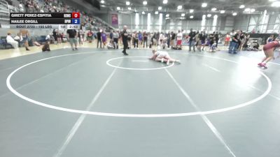 155 lbs Cons. Semis - Girett Perez-Espitia, Reality Sports Wrestling Club vs Hailee Orgill, Deer Park Ironman Wrestling Club