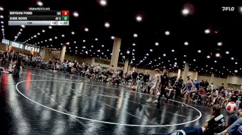 106 lbs Round 5 (6 Team) - Jude Goss, AR- 15 vs Bryson Ford, Indy WC
