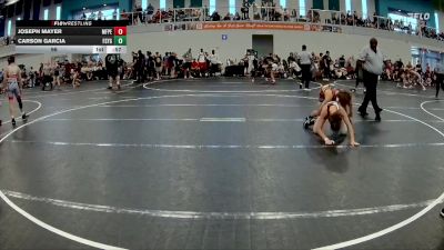 96 lbs Round 2 (6 Team) - Joseph Mayer, MF Purge Elite vs Carson Garcia, BHWC | Florida Supreme YG