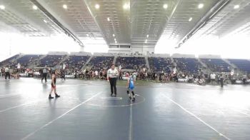 55 lbs Rr Rnd 2 - Teo Gurule, Stout Wrestling Academy vs Dhrumit Bhave, Rancho Bernardo WC