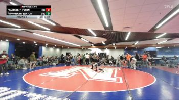 126 lbs Round 5 - Savannah Santos, Idaho Falls Wrestling Club vs Elizabeth Flynn, Hawk Wrestling Club