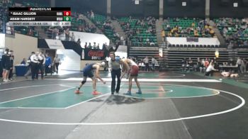 1A-4A 120 Champ. Round 1 - Isaac Gillion, Hamilton High School vs Adam Hargett, Woodland High School