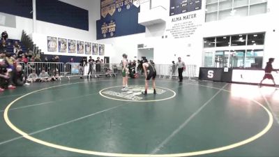 113 lbs Champ. Round 1 - Noah Pan, Portola vs Talon Mulvey, Brea