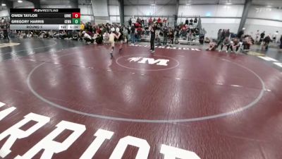 112-114 lbs Round 5 - Gregory Harris, Kelly Walsh vs Owen Taylor, Greeley West