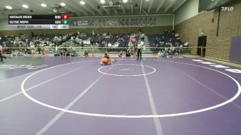 170 lbs Cons. Round 1 - Elyse Neph, Campbell County vs Natalie Dean, Newcastle