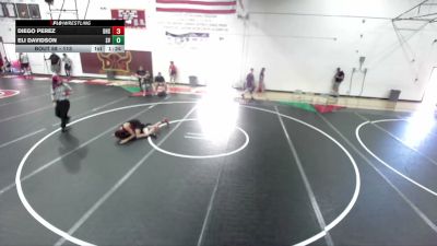 113 lbs Semifinal - Diego Perez, Downey High School vs Eli Davidson, Simi Valley