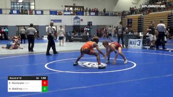 106 lbs Round Of 16 - Darrell Rochester, Valdosta vs Hudson Waldrop, Warrior Wrestling