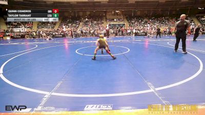 61 lbs Consi Of 16 #2 - Easton McMahon, Shootbox Wrestling Club vs Reign Amina, Flow Academy Honolulu, HI