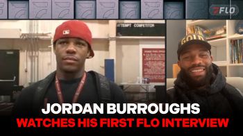 Jordan Burroughs Watching His First Ever Interview